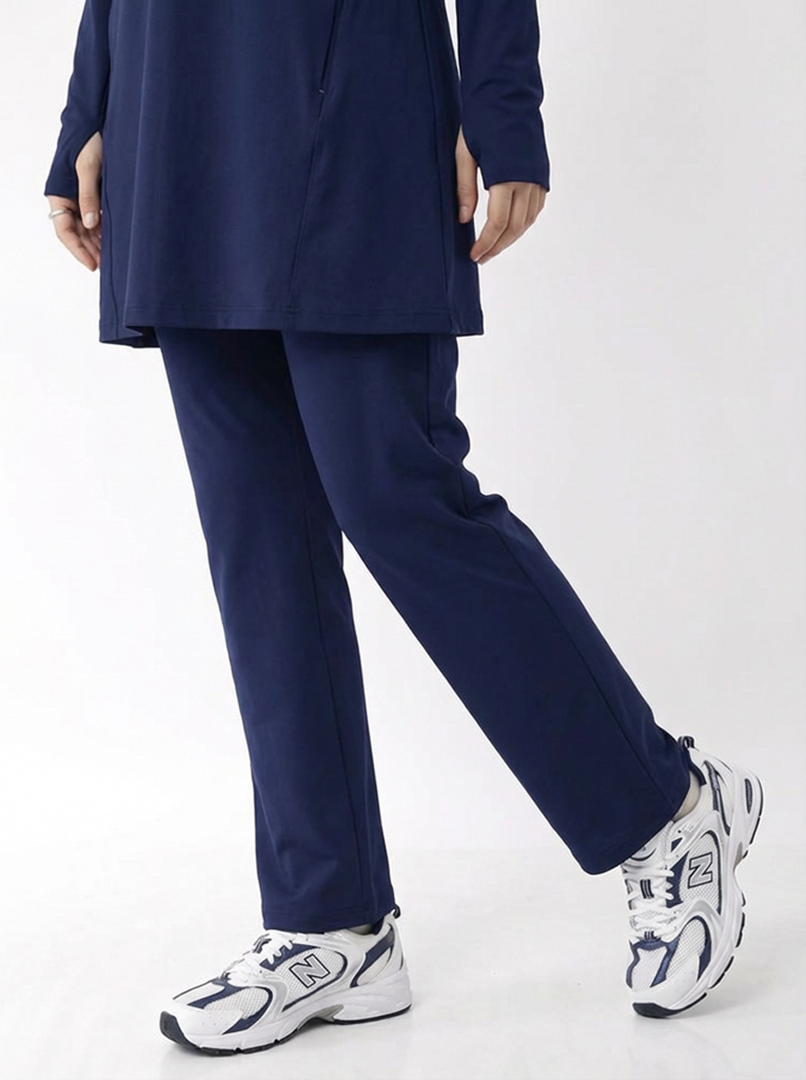 طقم لياقة بدنية فاخر محتشم - ملابس رياضية نسائية إسلامية